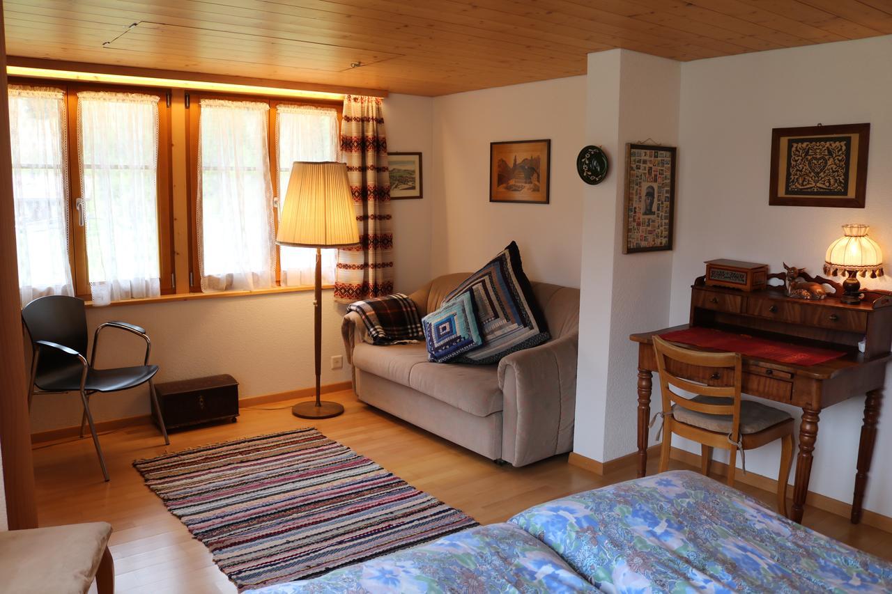 Apartamento Casa Antica Gstaad Exterior foto